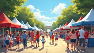 Independence Day Celebrations: Hoosiers Enjoy Free Tours and Activities at Social Event