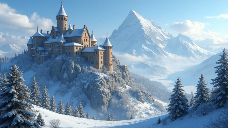 Wintertime at Smbataberd