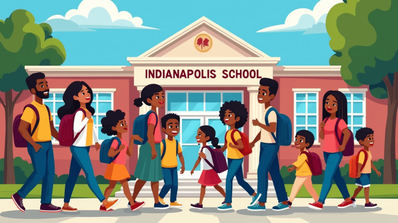 Here is a rewritten version of the title:

Indianapolis Public Schools Families Gear Up for the 2025-26 School Year