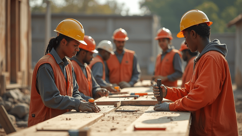 Ex-Offenders Rebuild Lives Through Construction Training Program