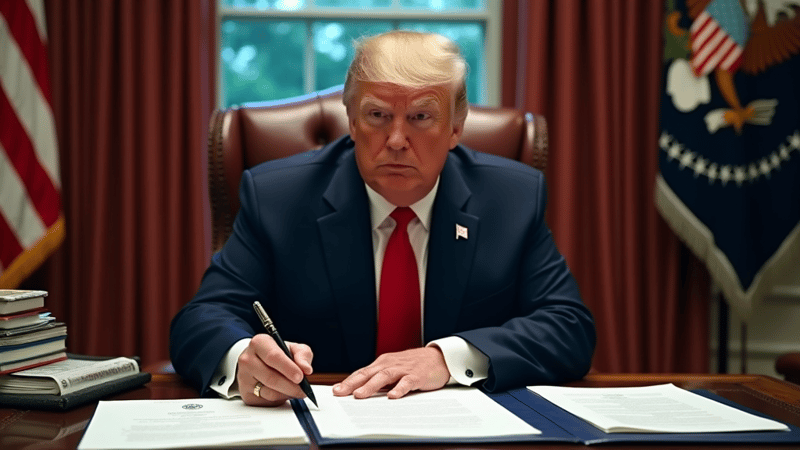 Trump Signs Order Overhauling College Accreditation Process