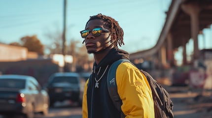 What was Young Thug's early life like?