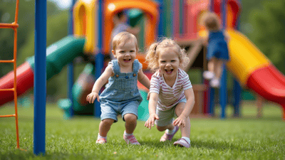 Holliday Park Playground Construction Underway, Still a Popular Spot for Families