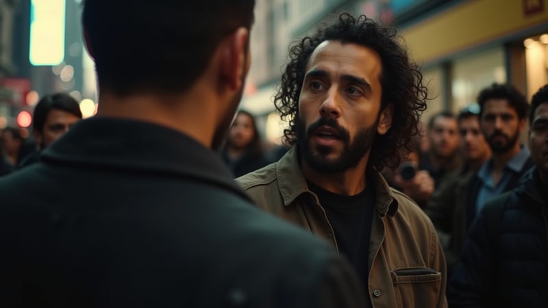 Shia LaBeouf's Tense Confrontation with Alleged Stalker Goes Viral