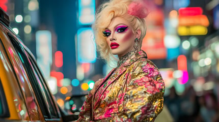 What has Lady Bunny's career journey been like?