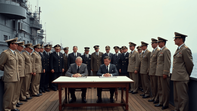 Japan's Formal Surrender on September 2, 1945