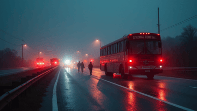 Crash Involving Junior High Football Team's Bus Sends 21 to Hospital Near Pittsburgh