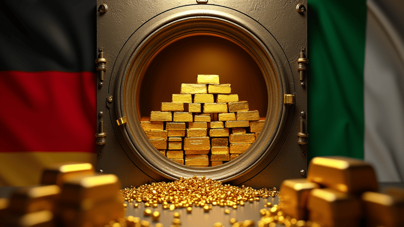 Germany and Italy Urged to Repatriate $245 Billion in Gold Reserves from US