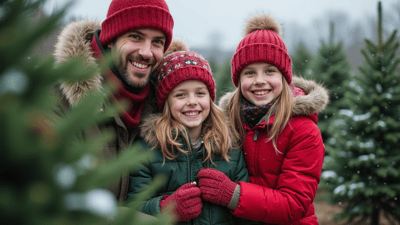 A Family's Journey: Crafting Christmas Memories at Oak Hill Tree Farm
