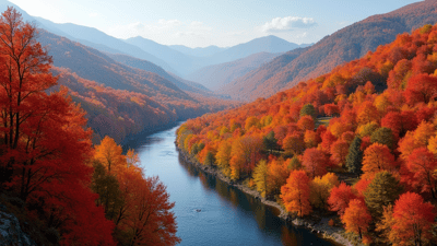 Autumn Escapes: Top 27 US Destinations for Fall Foliage and Adventure in October