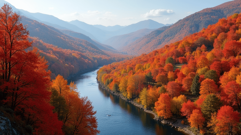Autumn Escapes: Top 27 US Destinations for Fall Foliage and Adventure in October
