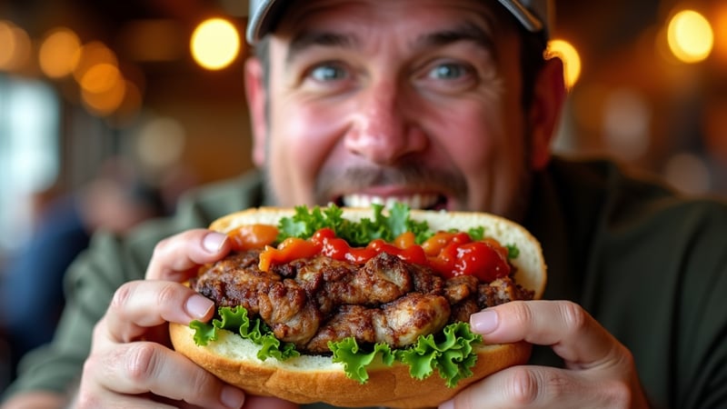 Fieri's Favorite Fare: Guy Tries Out Subito's Pork Shoulder Sandwich