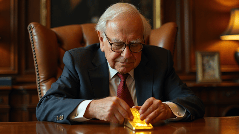 Berkshire Hathaway's Warren Buffett Softens Stance on Gold