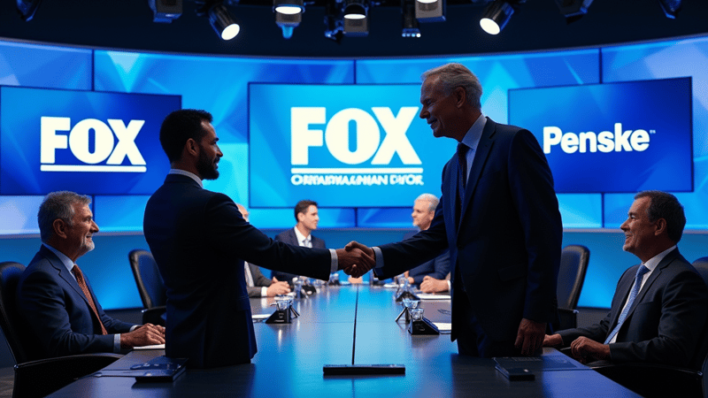 Fox Corporation Acquires Stake in Penske Entertainment