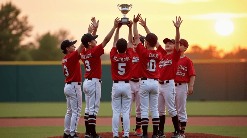 Brownsburg Little League Dominates to Win Indiana State Title