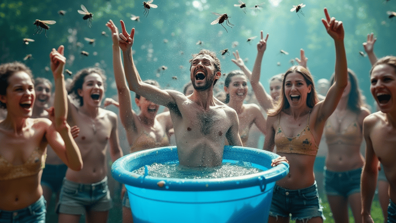 Managing Mosquitoes: The Mosquito Bucket Challenge on Social Media
