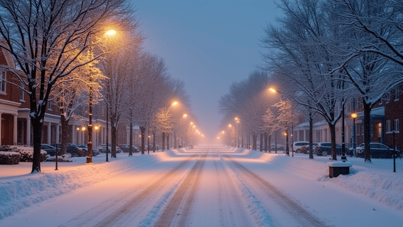 Central Indiana Bracing for Snow Showers Tonight