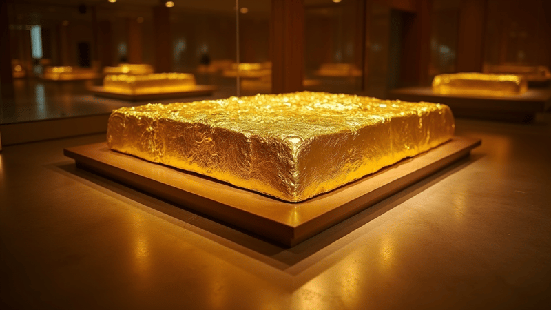 Japan's Golden Heritage on Display: The World's Largest Gold Bar