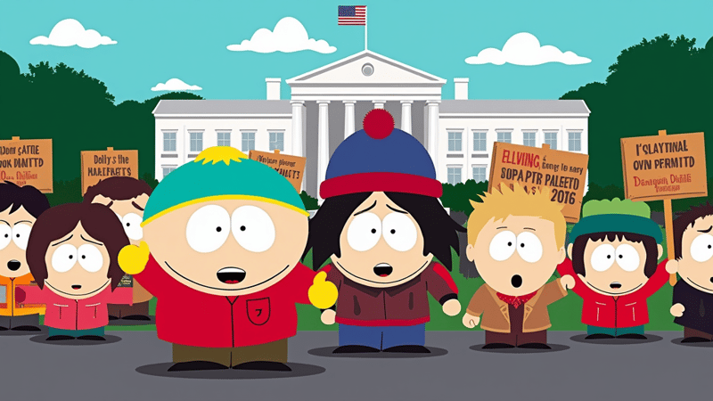 South Park Takes Aim at Federal Takeover of DC Police in New Episode