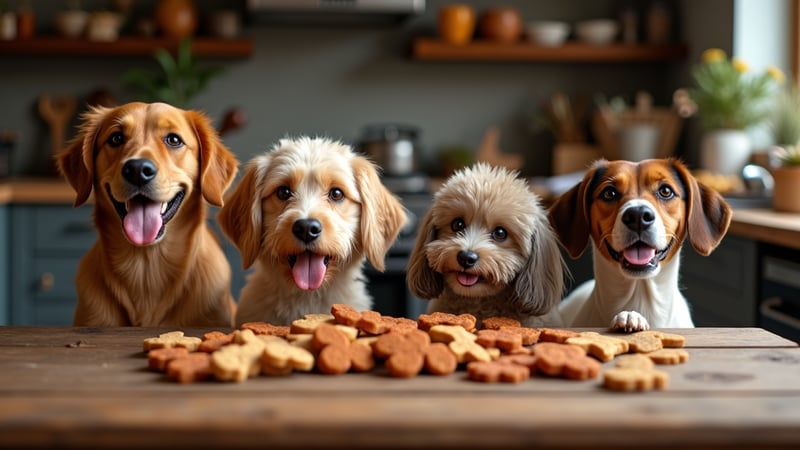 Indiana-Made Premium Pet Treats from Three to Four Dogs