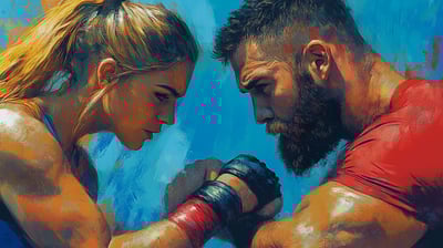 Jason Kelce Triumphs Over Olympian Nicole Heavirland in Arm Wrestling Match