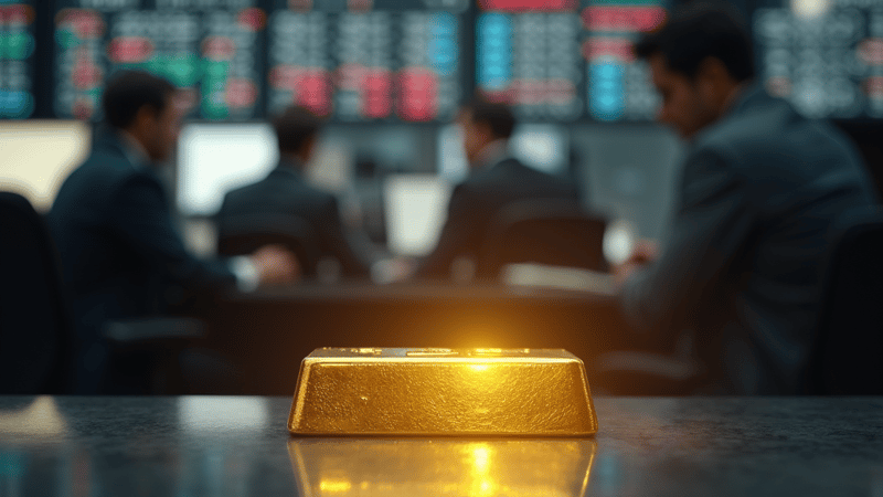 Markets Turmoil: Investors Abandon Stocks for Safe Havens like Gold and Precious Metals Amidst Trump's Tariff Uncertainty