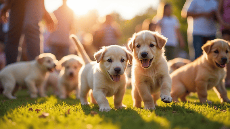 Pint-Sized Pawty Adoption Event Features Little Pups with Big Hearts