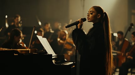 What was Ariana Grande's early life like?