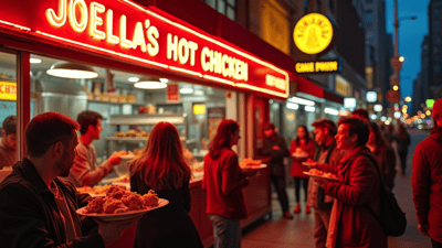 Indy Gets a Taste of Heat with Joella's Hot Chicken