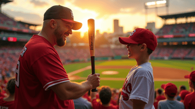 Sweet Surprise at the Ballpark: Phillies' Bader Gifts Bat to Young Fan