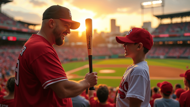 Sweet Surprise at the Ballpark: Phillies' Bader Gifts Bat to Young Fan