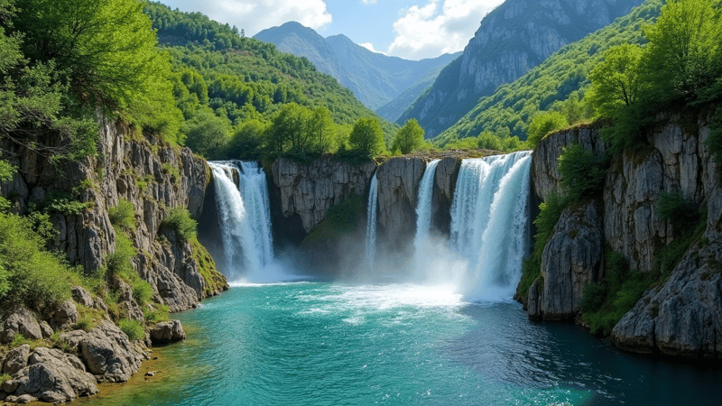 Exploring Armenia's Natural Wonders: Vahagn and Astghik Waterfalls