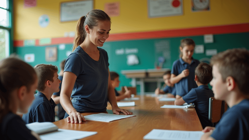 Double Duty: Teacher Juggles Classroom Responsibilities with Wrestling Coaching Role