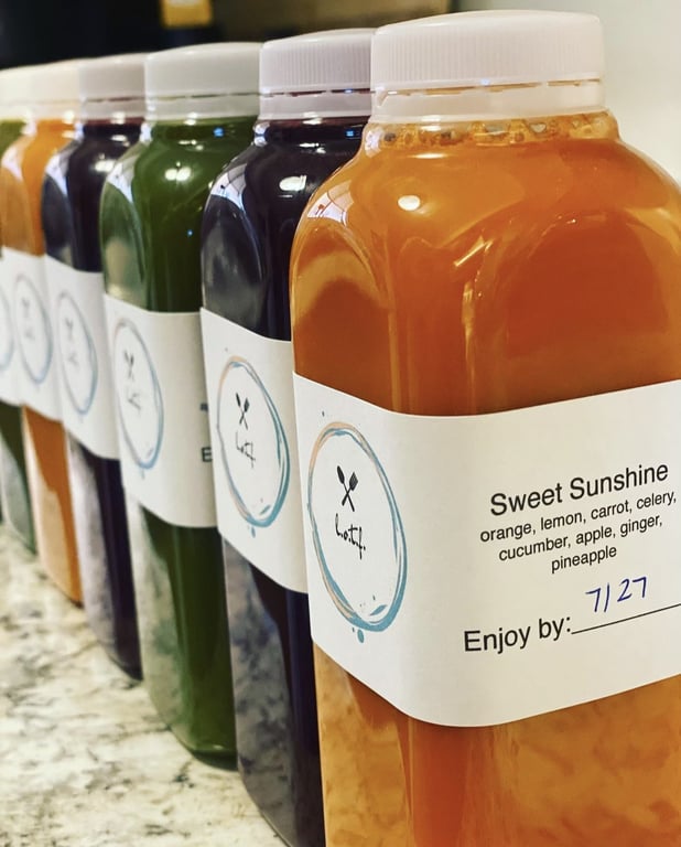 Fresh squeezed juice