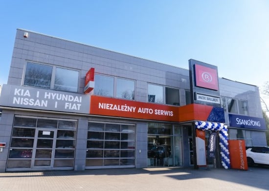 Ballaun: serwis Kia Nissan Hyundai Fiat oraz ASO SsangYong Warszawa