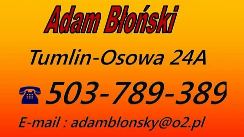 Autocomplexe Adam Błoński zagnańsk