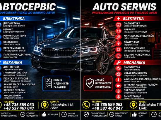 Auto serwis & Elektryk samochodowy Łódź