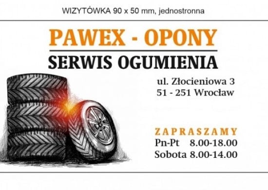 Pawex - opony Wrocław