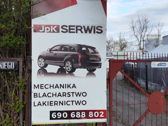 JpK Serwis Mechanika Blacharstwo Lakiernictwo Wrocław