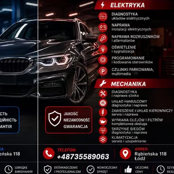Auto serwis & Elektryk samochodowy Łódź