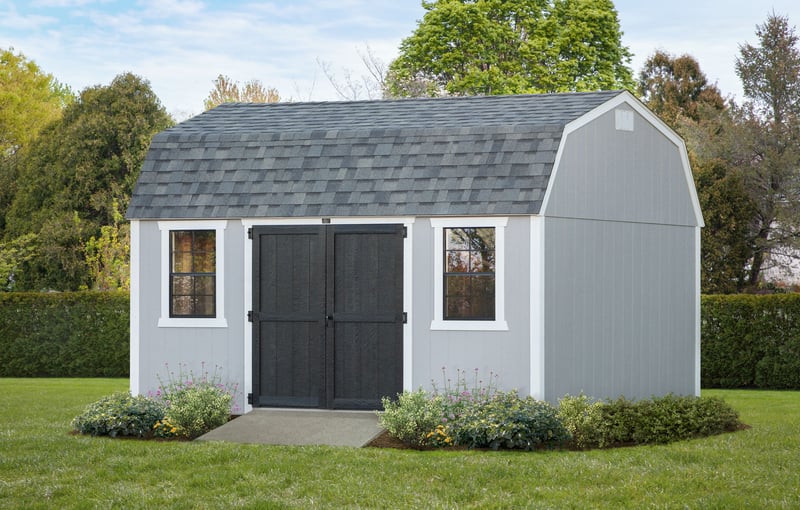 Lofted Garden Shed