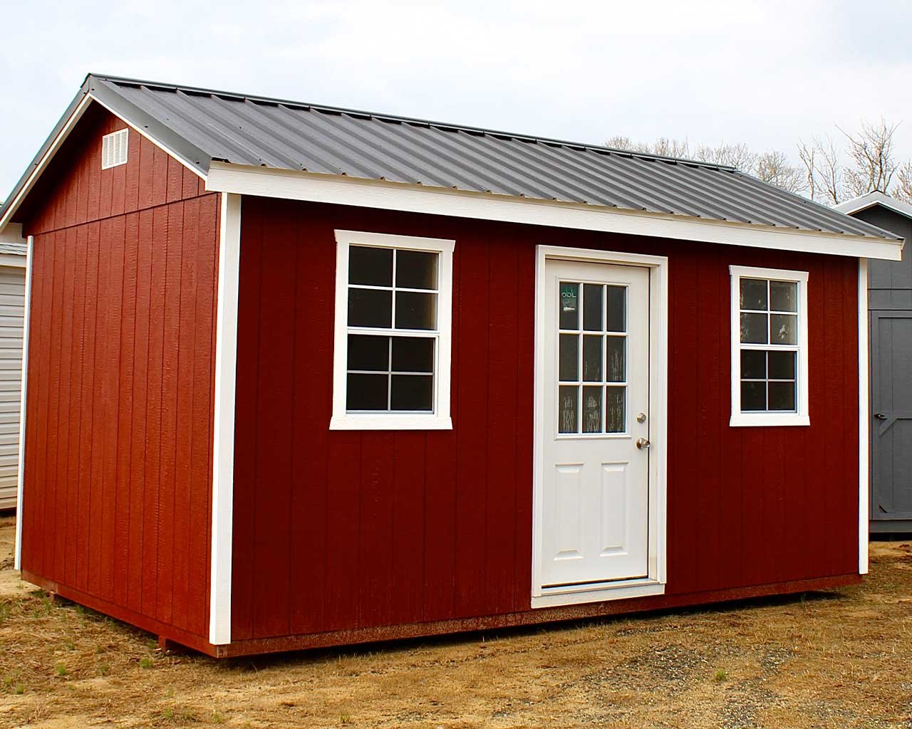 cabin style shed