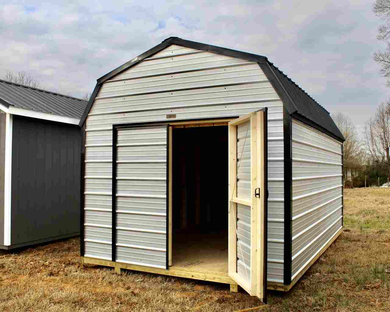 finishing the inside of a shed