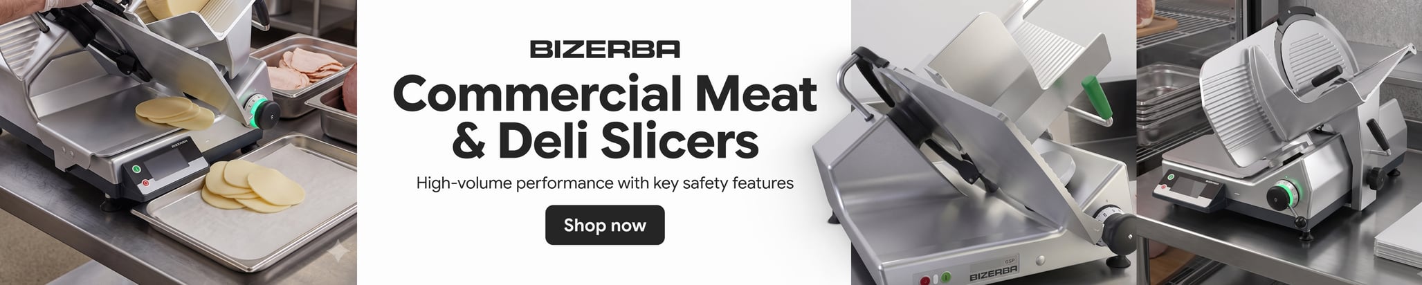 Bizerba Commercial Meat & Deli Slicers