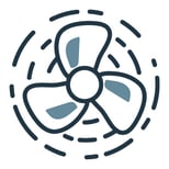 Summit BIM68OSGDR 14 7/8"W Top Hat Undercounter Ice Machine - 62 lbs/day, Air Cooled, Gravity Drain, 115v