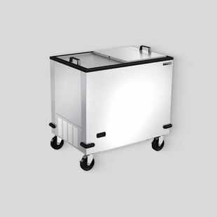 Stainless Steel Chest Freezer Example Product