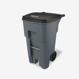 Wheeled Trash Can