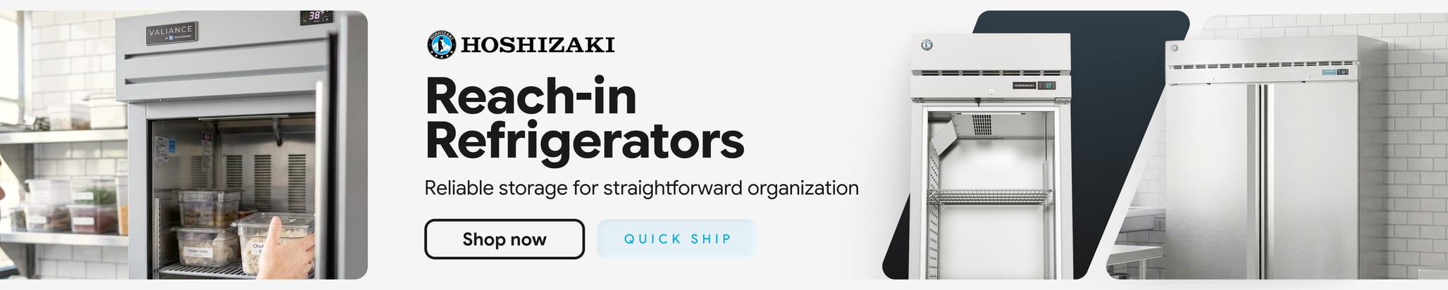 Hoshizaki Quick Ship Reach-in Refrigerators