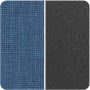 Natural Blue/Black Sandtex