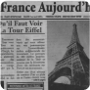 French Newsprint - White
